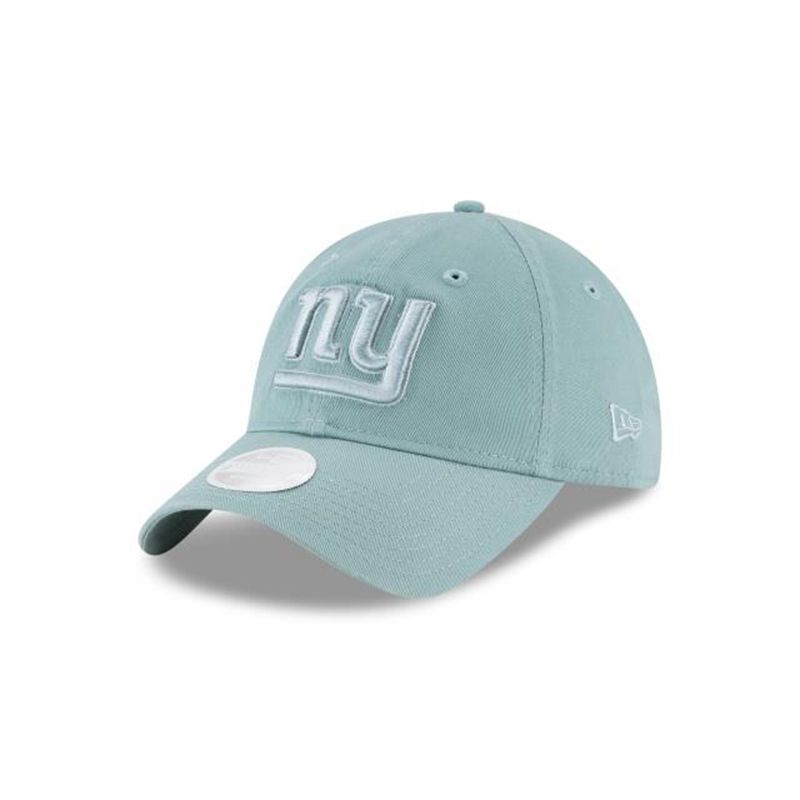 NFL New York Giants Womens Core Classic Tonal 9Twenty Adjustable (VOJ8284) - Blue New Era Caps